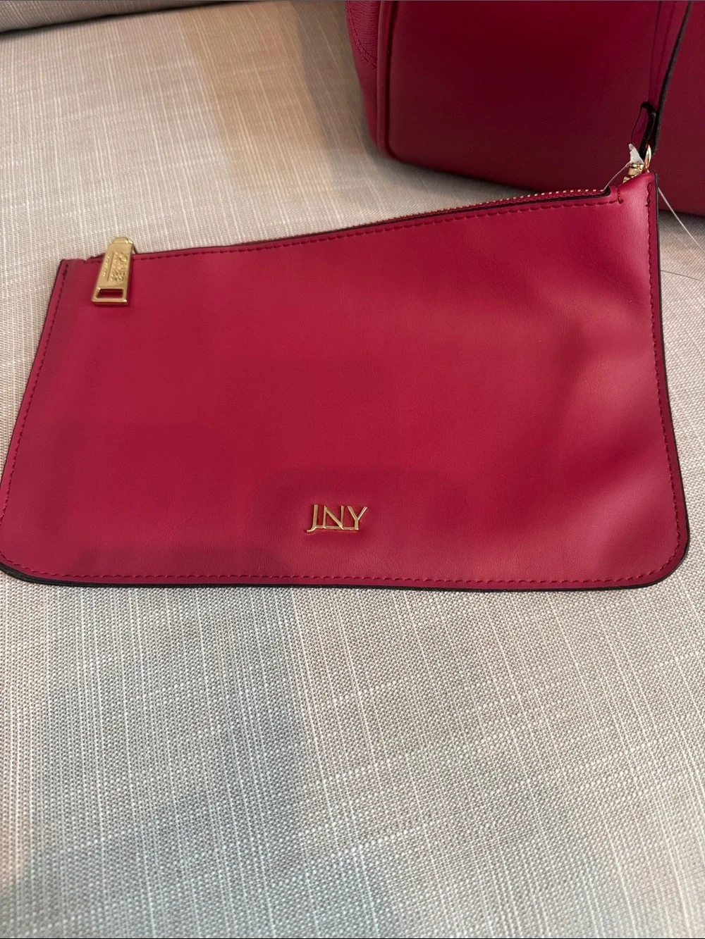 Women's Tote Bag with Scarf Accent
